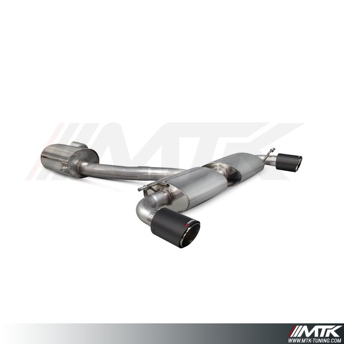 Catback avec silencieux intermediaire Volkswagen Golf Mk6 Gti 2.0 Tsi & Edition 35